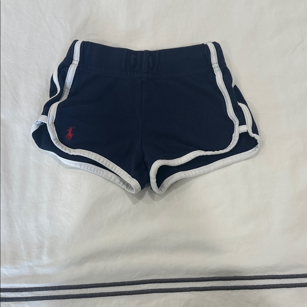 Polo Ralph Lauren Navy Blue Shorts with White Accents never worn